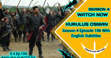 Kurulus Osman Season 4 Episode 106 English Subtitles