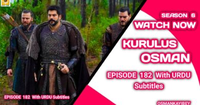 Kurulus Osman Season 6 Episode 182 With Urdu Subtitles