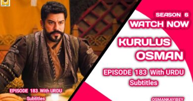 Kurulus Osman Season 6 Episode 183 With Urdu Subtitles